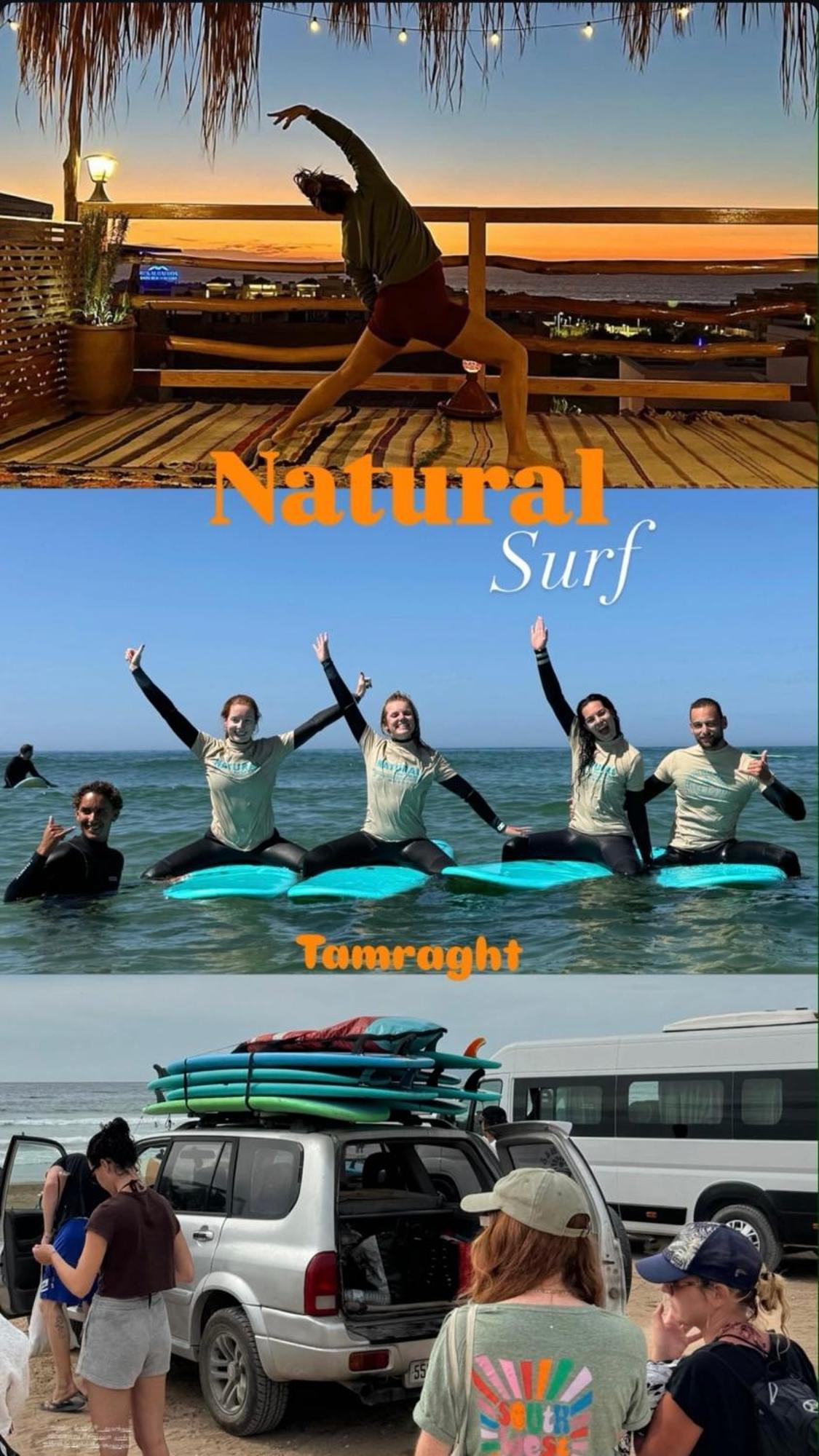 Natural Surf House Tamraght Dış mekan fotoğraf